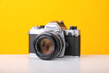 Load image into Gallery viewer, Nikon FM 35mm Film Camera with Nikkor 50mm f1.4 Lens
