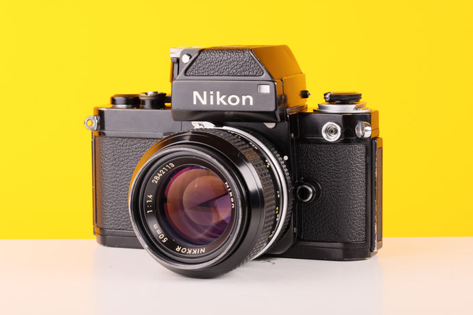 Nikon F2 35mm Film Camera with Nikon 50mm f1.4 Prime Lens