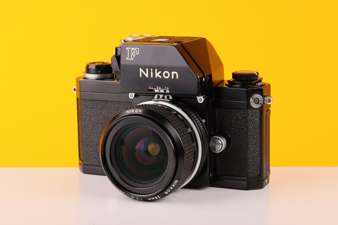 Nikon F with 28mm Lens