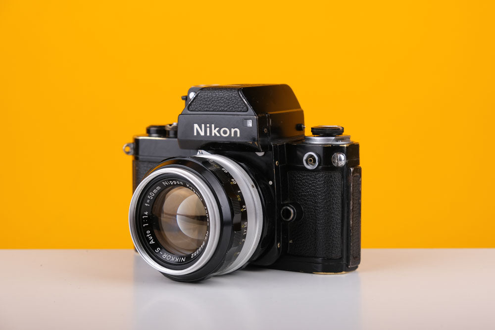 Nikon F2 35mm Film Camera with Nikkor-S 50mm f/1.4 Lens