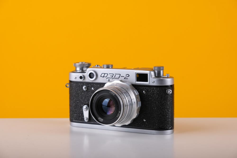FED-2 35mm Film Camera with Case