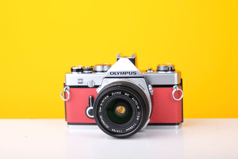 Olympus OM-1 35mm Film Camera with Zuiko 28mm f/2.8 Prime Lens