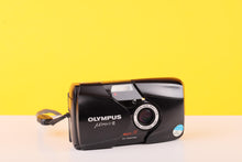 Load image into Gallery viewer, Olympus Mju II 35mm Point and Shoot Film Camera
