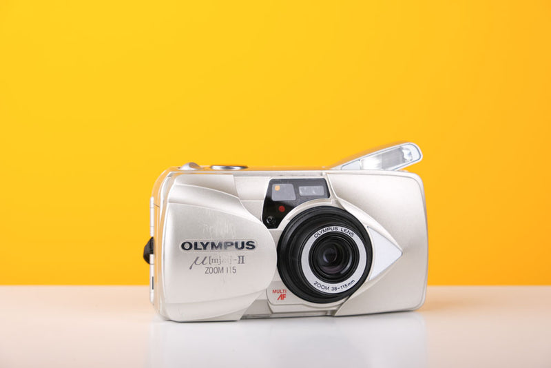 Olympus MJU-II Zoom 115 35mm Point and Shoot Film Camera