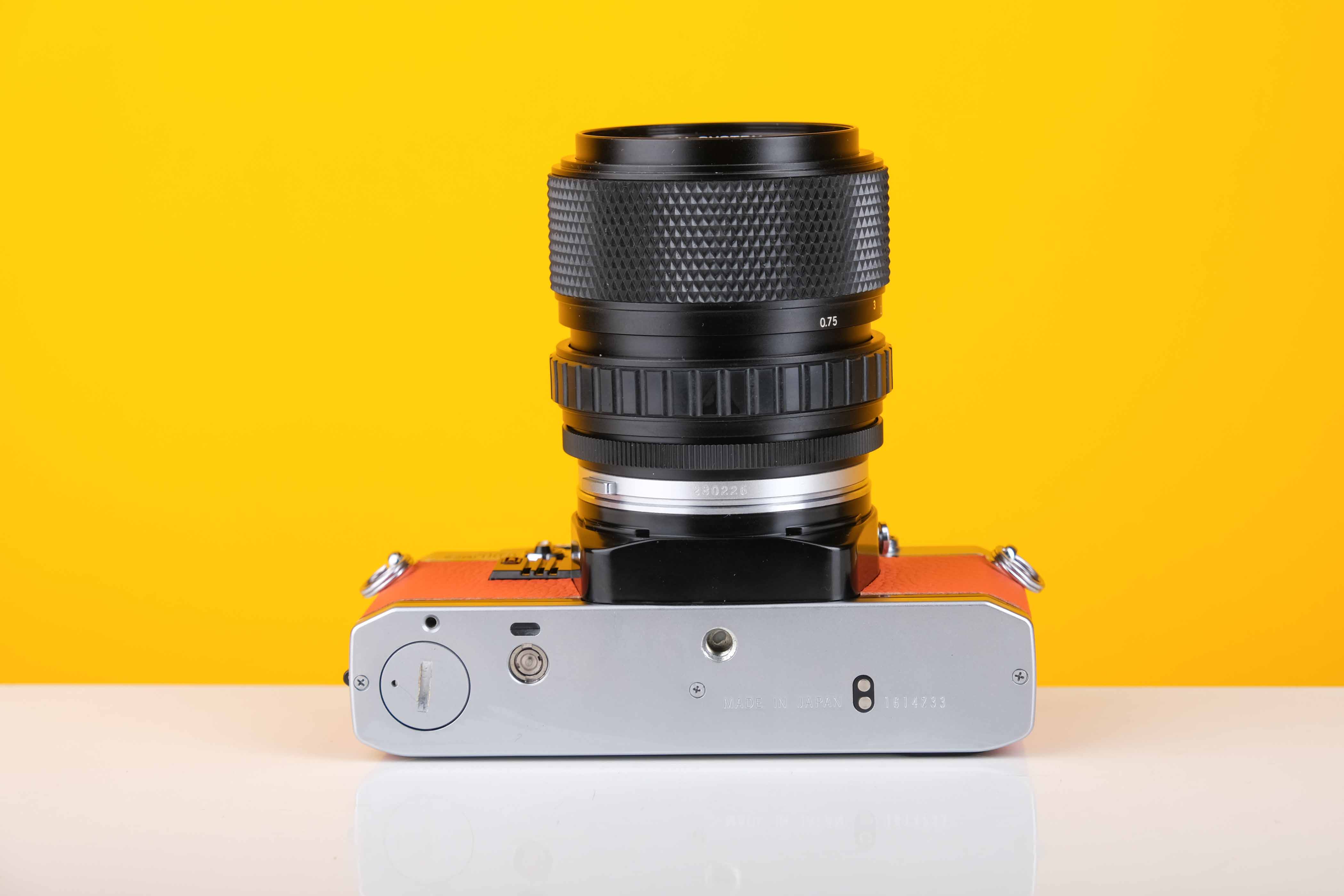 Olympus OM10 35mm Film Camera with Zuiko Olympus OM-System S 35