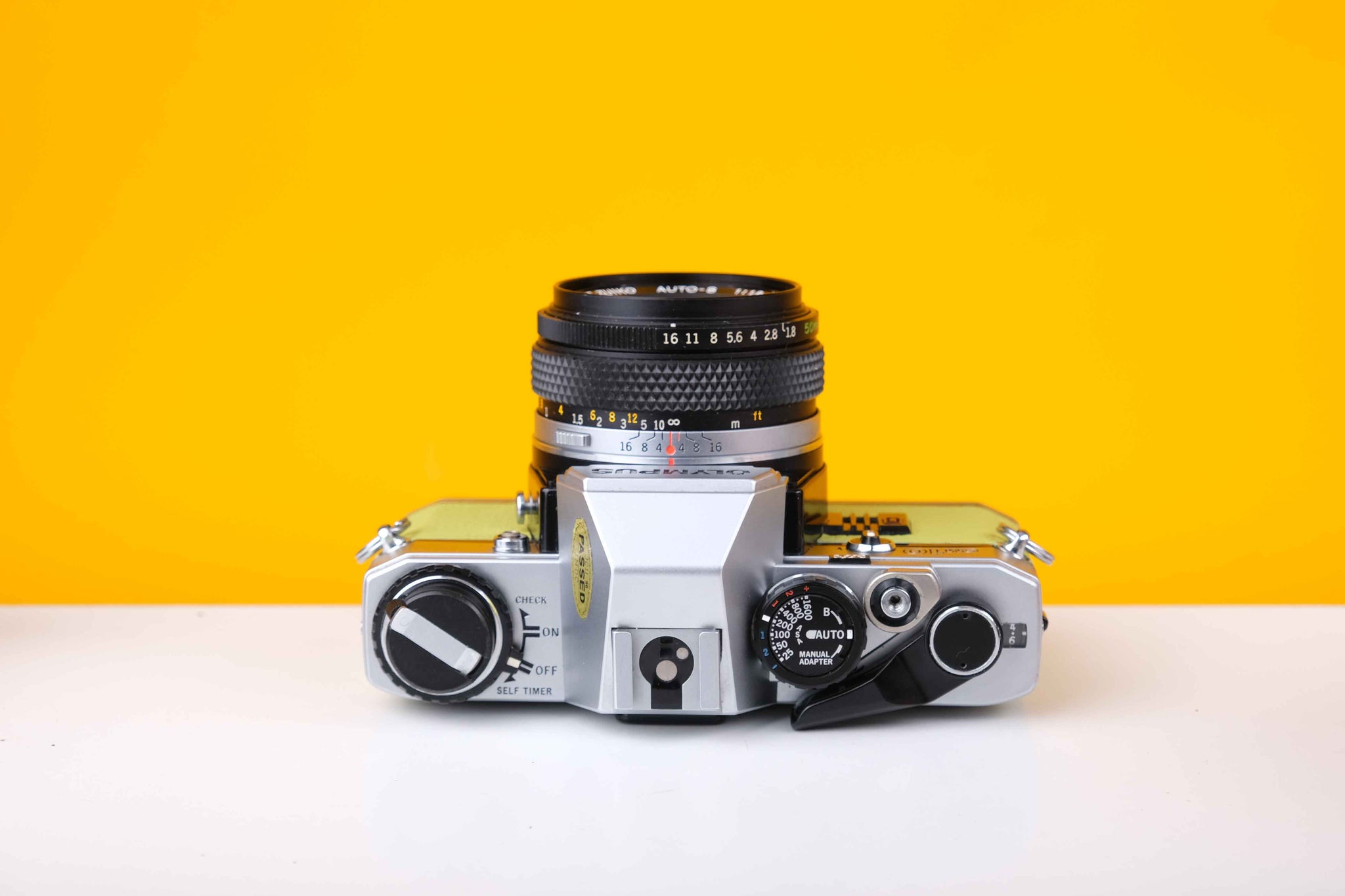 Olympus OM10 Slr Vintage 35mm Film Camera with Zuiko 50mm f1.8