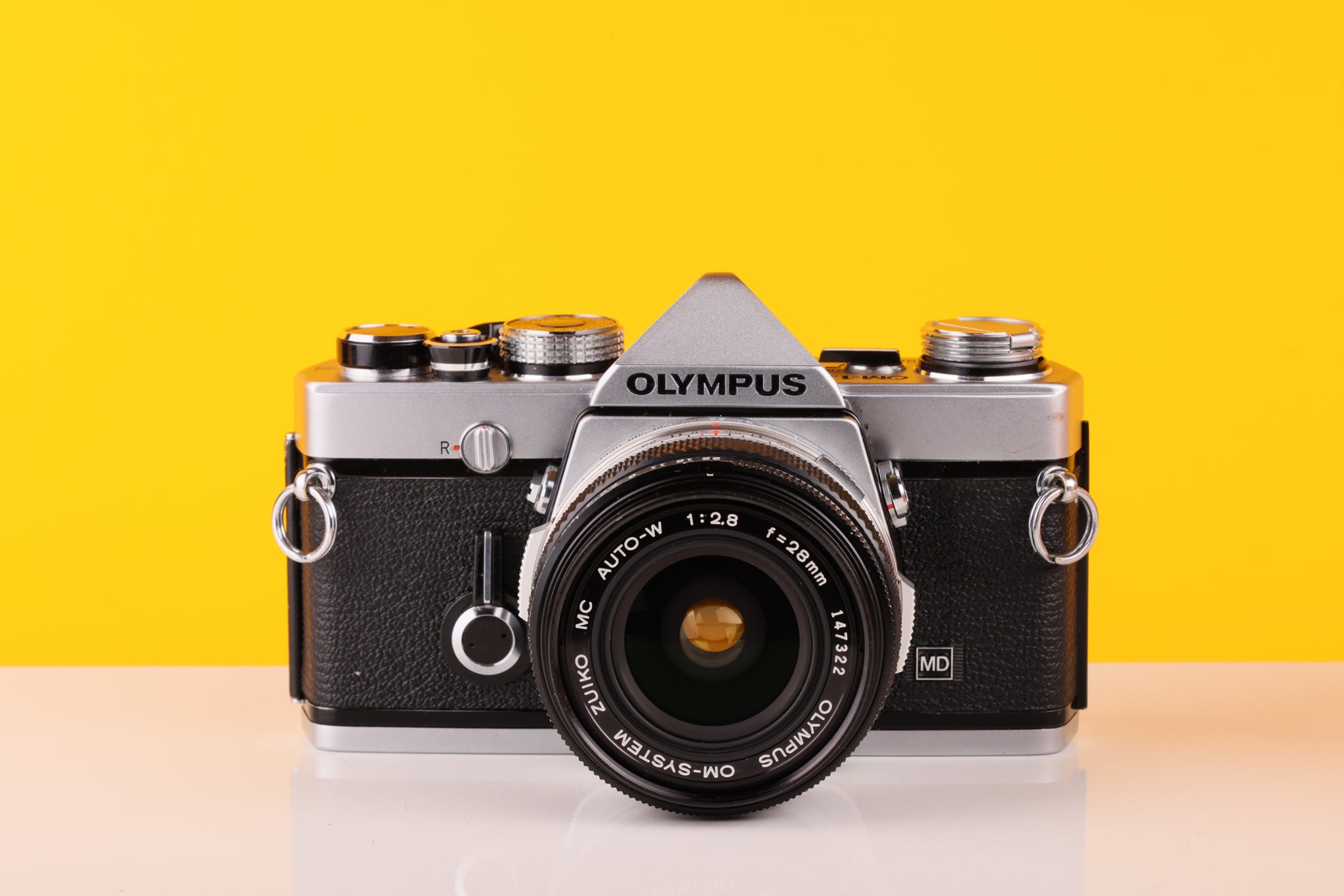 Olympus OM-1n 35mm Film Camera with Olympus Zuiko OM-System MC