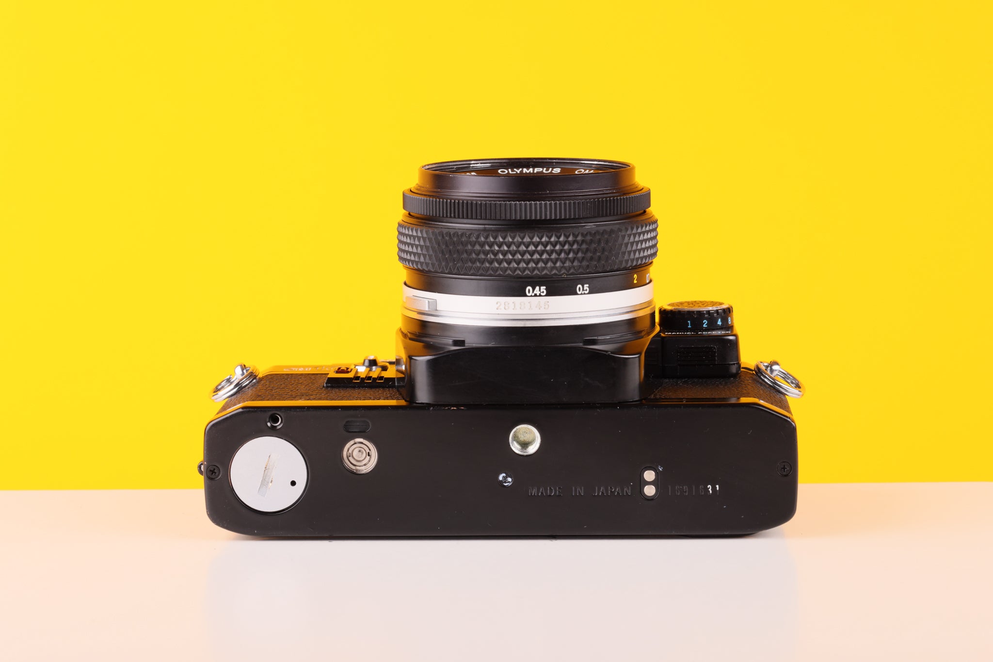 Olympus OM10 Black 35mm SLR Film Camera with Olympus OM-System