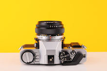 Load image into Gallery viewer, Olympus OM20 35mm SLR Film Camera 50mm
