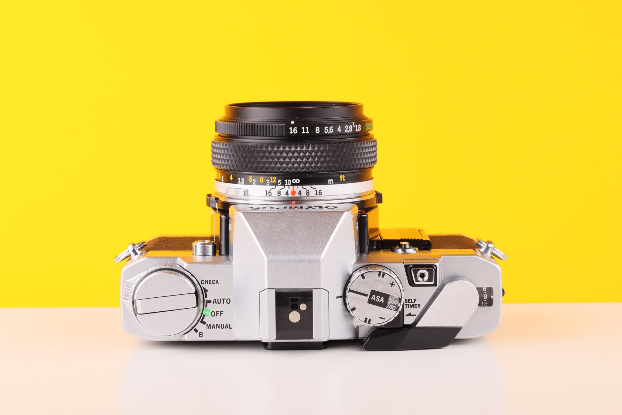 Olympus OM30 Vintage Slr 35mm Film Camera with Zuiko 50mm f1.8