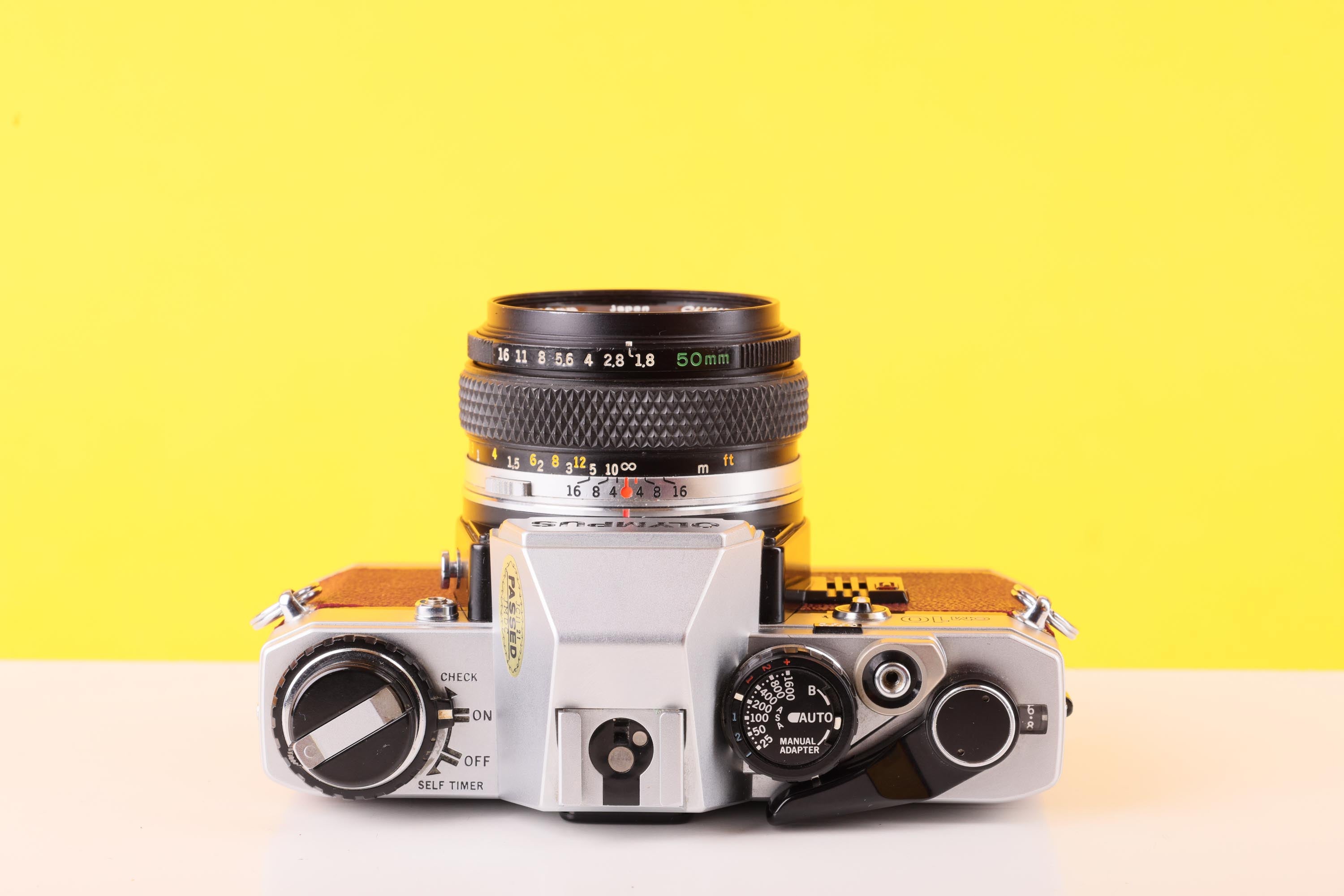 Olympus OM10 35mm Film Camera with Zuiko 50mm f1.8 Prime Lens