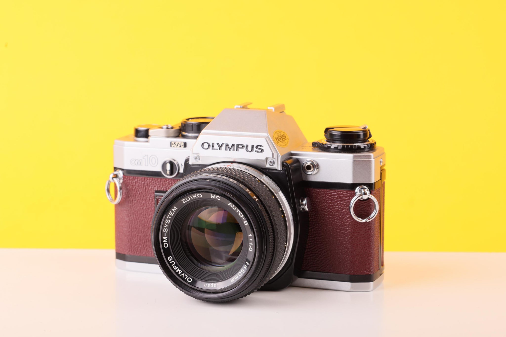 Olympus OM10 35mm Film Camera with Zuiko 50mm f1.8 Prime Lens