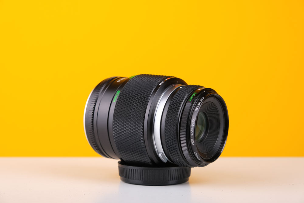 Olympus Zuiko Macro 80mm f/4 Lens with 80-135mm Extension Tube