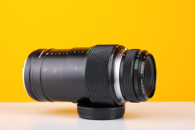 Olympus Zuiko Macro 80mm f/4 Lens with 80-135mm Extension Tube