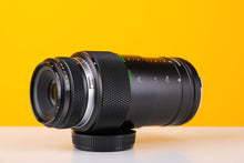 Load image into Gallery viewer, Olympus Zuiko Macro 80mm f/4 Lens with 80-135mm Extension Tube

