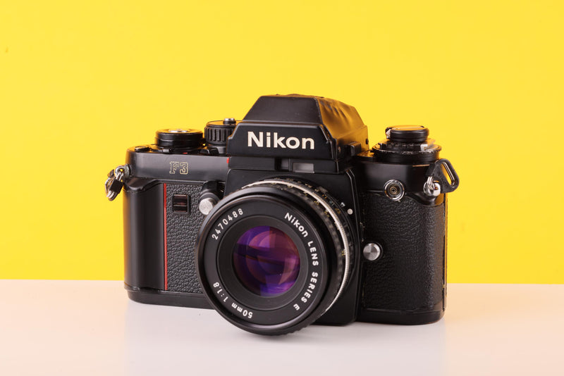 Nikon F3 35mm Film Camera with Nikon 50mm f1.8 Lens