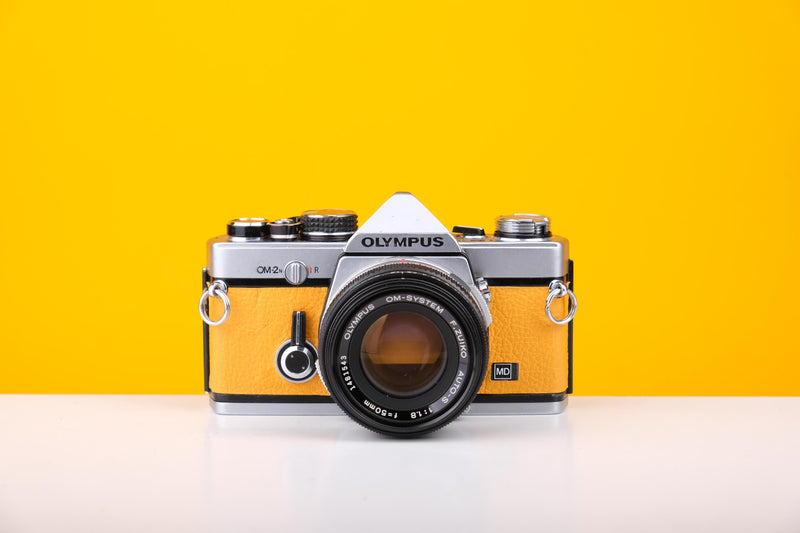 Olympus OM2n MD 35mm Film Camera with Zuiko 50mm f/1.8 Lens