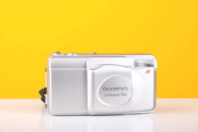 Olympus Superzoom 76G 35mm Point and Shoot Camera