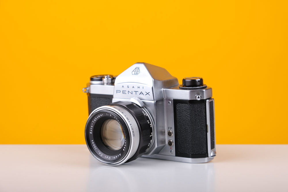 Ashai Pentax H2 35mm SLR Camera with Auto-Takumar 55mm f/2 Lens