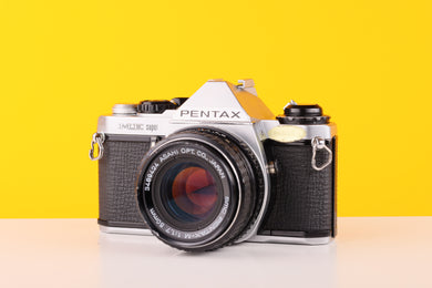 Pentax ME Super 35mm SLR Film Camera with SMC Pentax-M 50mm f1.7 Lens