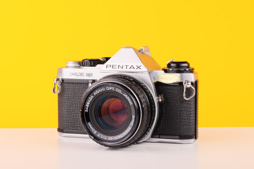 Pentax ME Super 35mm SLR Film Camera with SMC Pentax-M 50mm f1.7 Lens