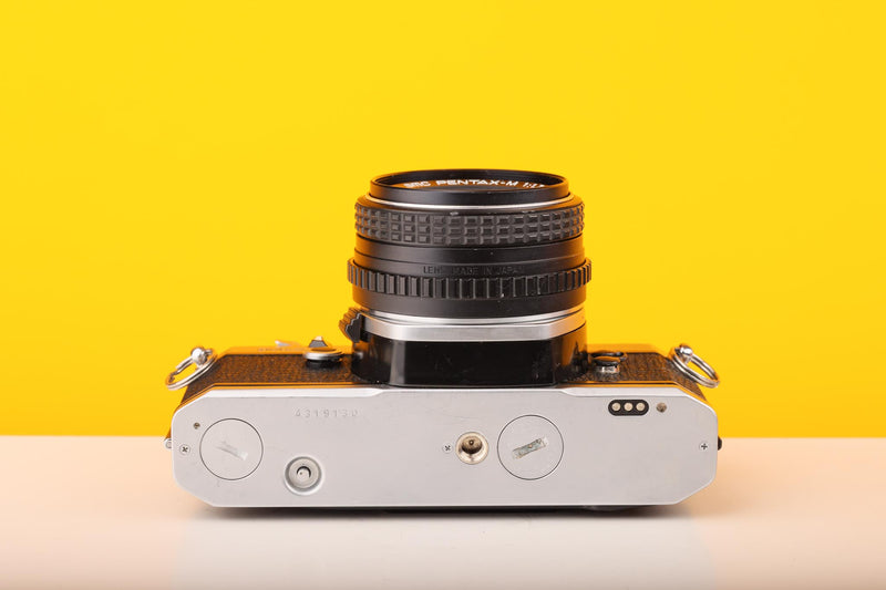 Pentax MX 35mm SLR Film Camera with Pentax 50mm f/1.7 Prime Lens