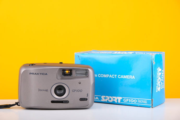 Praktica Sport GP100 35mm Point and Shoot Film Camera Boxed