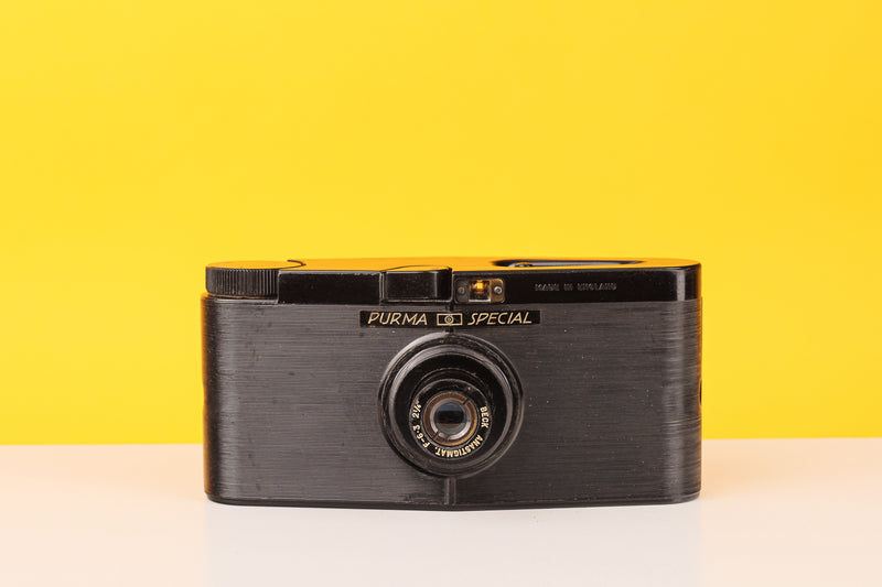 Purma Special Viewfinder Film Camera with Anastigmat 2¼ inch (~57mm) f/6.3 lens