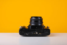Load image into Gallery viewer, Ricoh XR-20F 35mm Film Camera with Pentax 50mm f/2 Lens
