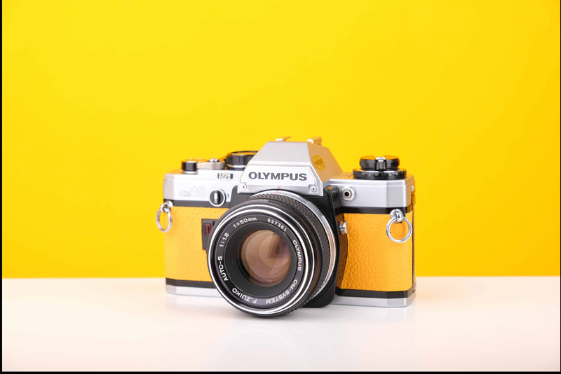 Olympus OM10 Pre-cut Leather Skin
