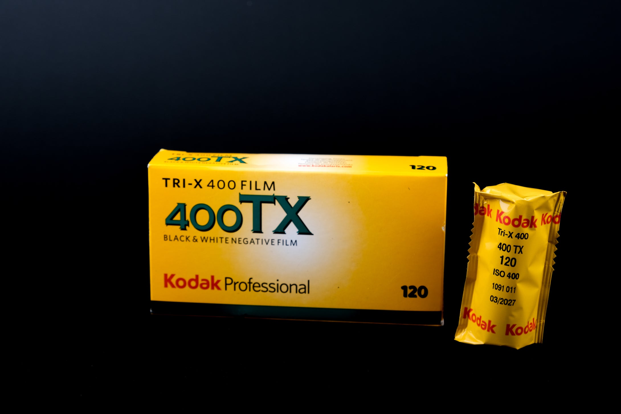 Kodak 400TX 120 Black and White Film