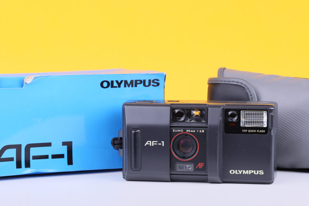 Olympus AF-1 35mm Point and Shoot Film Camera Boxed