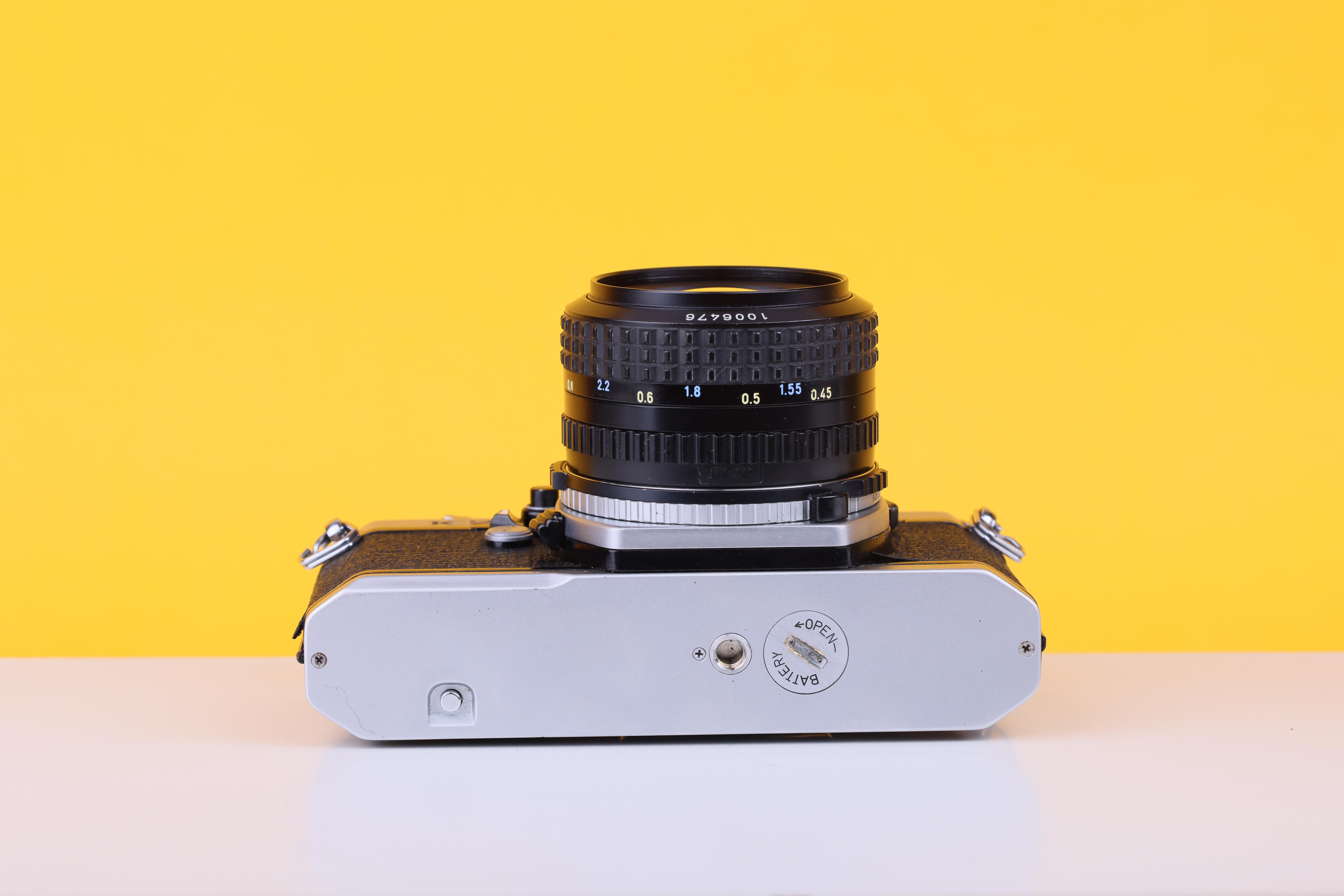 Pentax K2 35mm Film Camera with SMC Pentax-A 50mm f/1.4 Lens