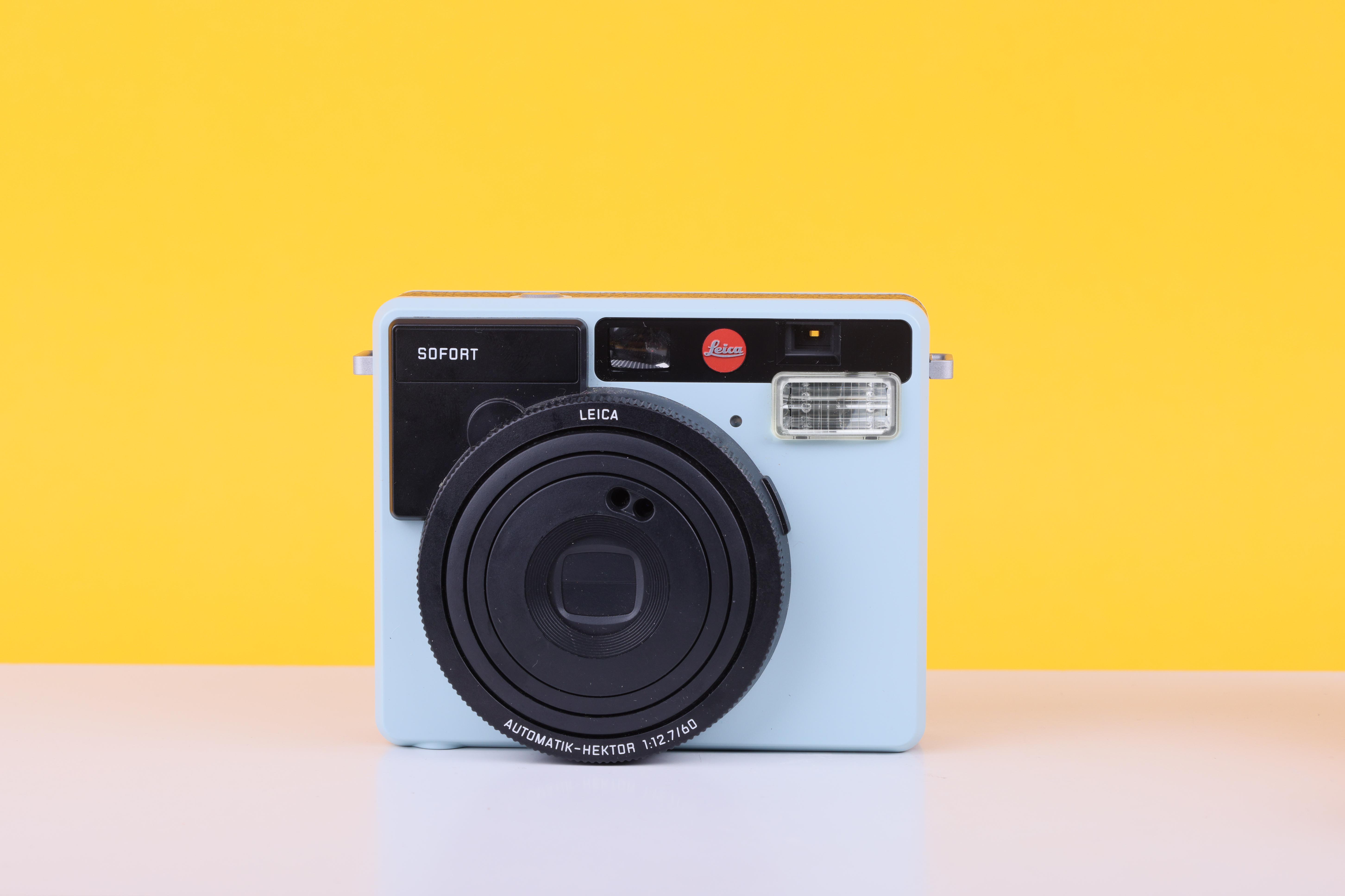 Leica Sofort Blue Instant Film Camera Boxed – Vintage Camera Hut