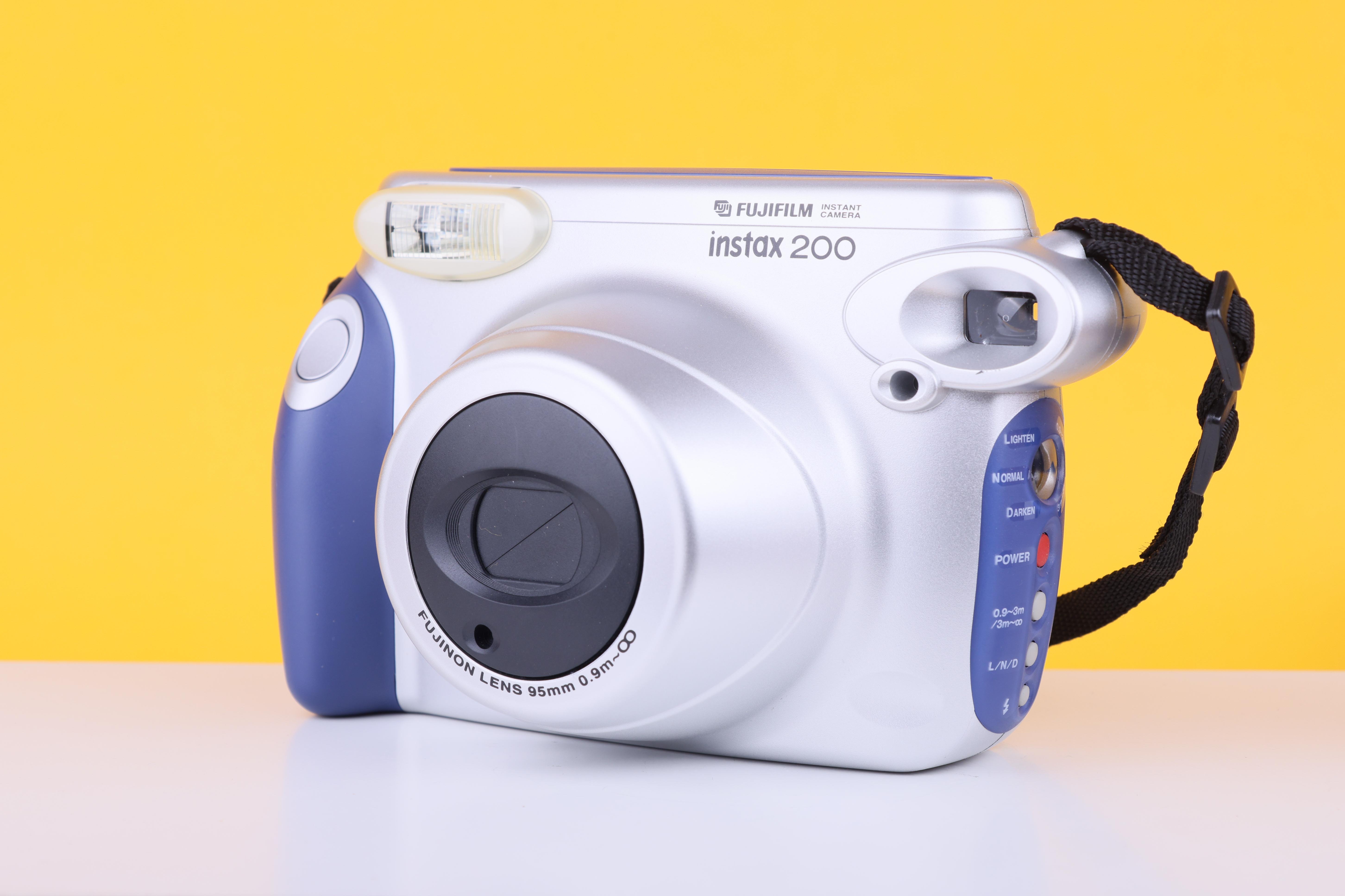 Fujifilm Instax 200 Wide Instant Film Camera – Vintage Camera Hut