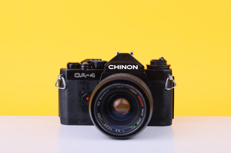 Chinon CA-4 35mm Point and Shoot Film Camera with Sigma 38-70mm f3.5-4.5 Zoom Lens