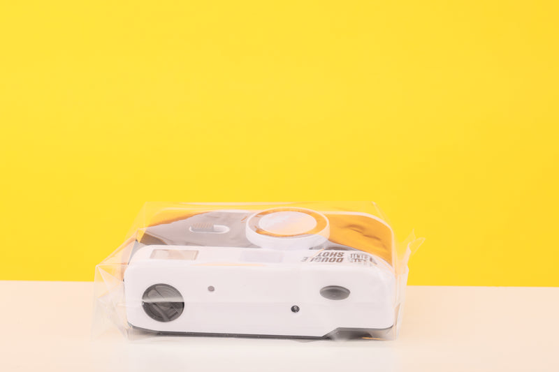 Flic Film Half-Frame  Reusable Camera with Built in Flash