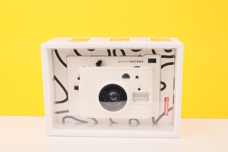 Lomo Instant Camera White Edition