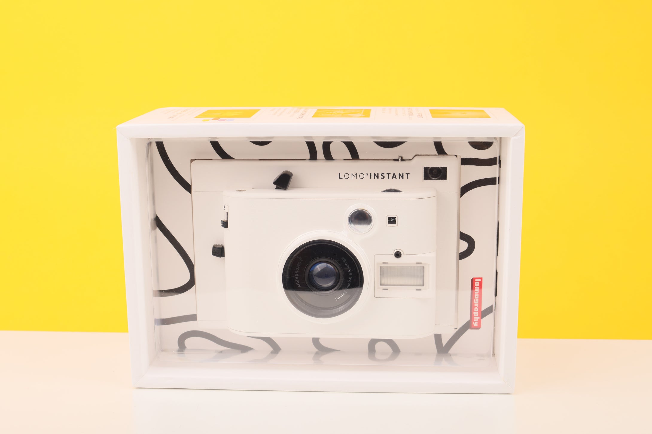Lomo Instant Camera White Edition