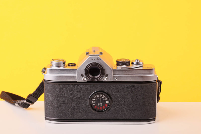Minolta SR-1 35mm Film Camera with Minolta MC Rokkor 50mmmm f1.7 Lens