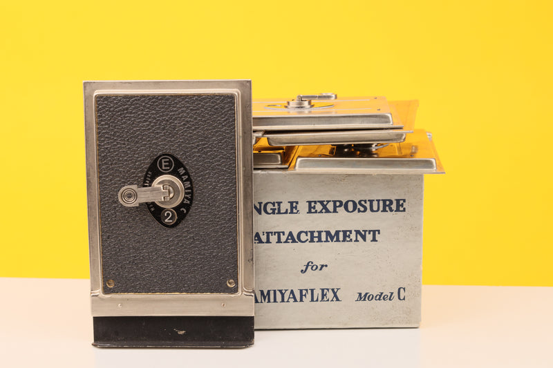 Mamiya Single-Exposure Atachment for the Mamiyaflex Model C- kit