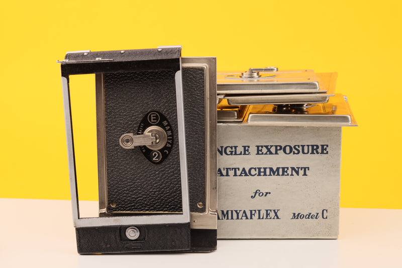 Mamiya Single-Exposure Atachment for the Mamiyaflex Model C- kit