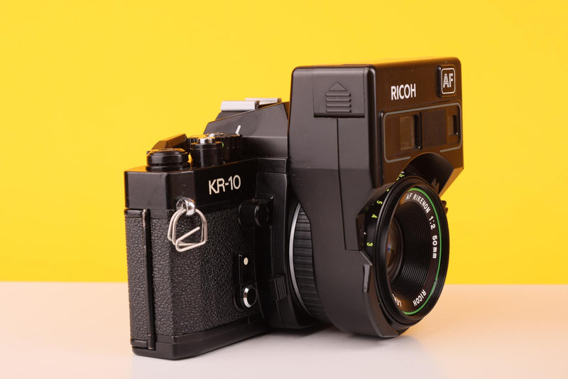 Ricoh KR-10 Super 35mm SLR Film Camera with AF Rikenon 50mm f2 Lens