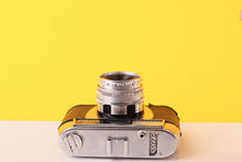 Load image into Gallery viewer, Halina Paulette Electric 35mm Viewfinder Film Camera with Halinar 45mm f2.8 F.C. Lens
