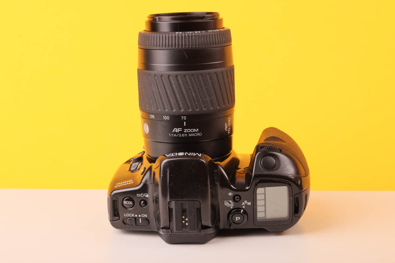 Minolta Dynax 500si 35mm Film Camera with Minolta Zoom 70-210mm Lens