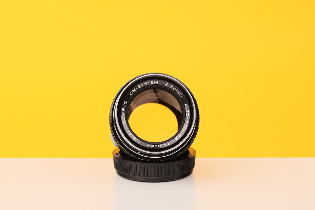 Olympus OM-System E.Zuiko Auto-T 100mm f2.8 Lens – Vintage Camera Hut