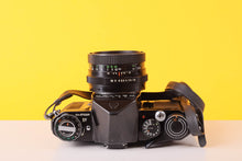 Load image into Gallery viewer, Asahi Pentax SV Black 35mm Film Camera with Pentacon  50mm f/1.8 Lens
