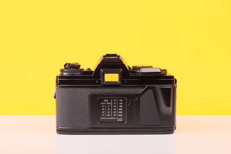 Minolta X-700 35mm SLR Film Camera with Samsung MD Rokkor 50mm f/1.4 Lens