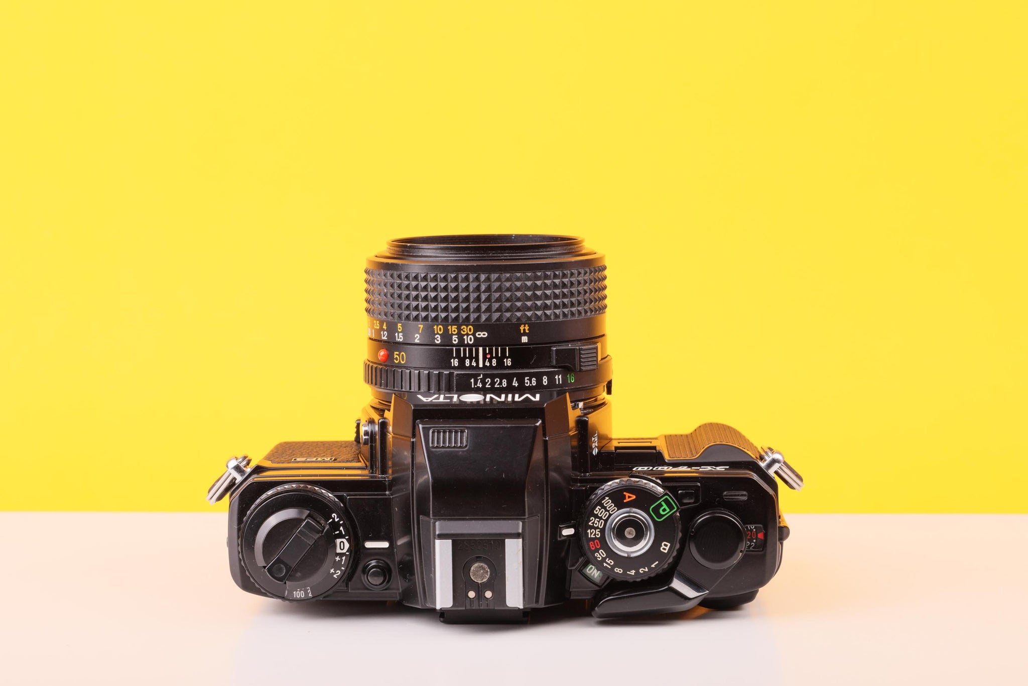 Minolta X-700 35mm SLR Film Camera with Samsung MD Rokkor 50mm f/1.4 Lens
