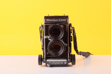 Load image into Gallery viewer, Mamiya C330 Professional S Blue Dot Medium Format TLR with 80mm f2.8 Lens
